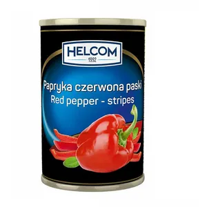 Raudonoji paprika, HELCOM, juostelėmis, 4,2kg/2kg