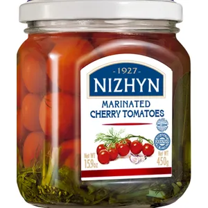 Marinuoti vyšniniai pomidorai NEZHIN, 450 g