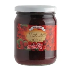 MOČIUTĖS aviečių uogienė, 600 g