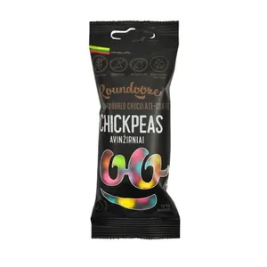 Avinžirniai ROUNDOOZE, vaisių skonio šokolade, 50 g