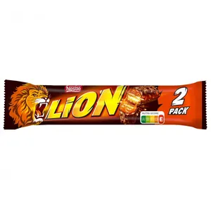 Šokoladinis batonėlis LION 2 Pack, 60 g