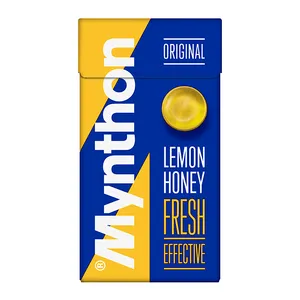 Pastilės MYNTHON Lemon-honey, 39 g