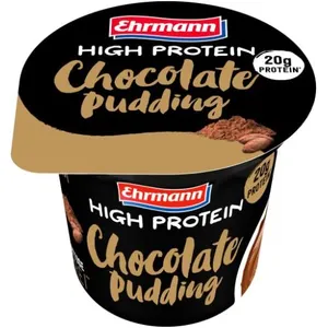 Baltyminis desertas EHRMANN su šokoladu, 200g