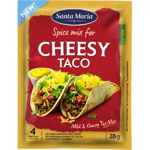 Priesk. mišinys SANTA MARIA CHEESY TACO, 28 g