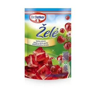 Želė DR.OETKER, vyšnių skonio, 72 g