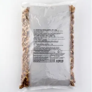 Graikiniai riešutai, 80% puselės, 20 % smulkinti, 1 kg