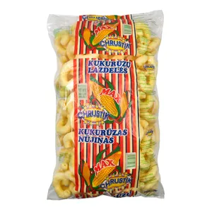 Kukurūzų lazdelės CHRUSTIK, Max, 500 g