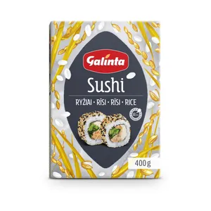 Ryžiai GALINTA, Sushi, apvalūs, 400 g