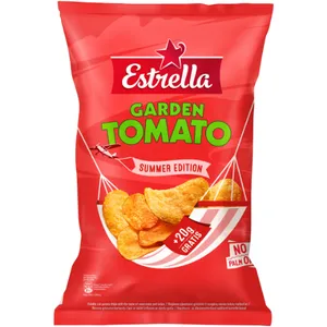 Traškučiai ESTRELLA, lygaus pjaustymo pomidorų skonio, 200 g