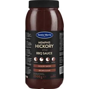 Memfio stiliaus BBQ padažas Hickory SANTA MARIA, 2500 g