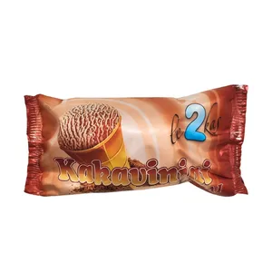 Kakaviniai ledai LE2KAS, vafliniame puodelyje, 5 %, 120 ml/65 g