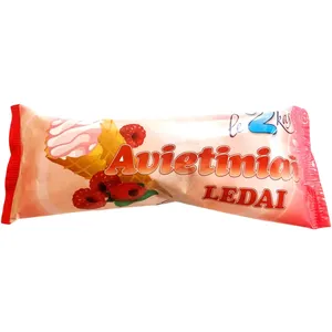 Aviečių skonio ledai LE2KAS, ragelyje, 200 ml/ 100 g