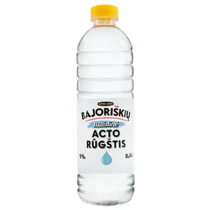 Maistinė acto rūgštis BAJORIŠKIŲ, 9 %, 500 ml