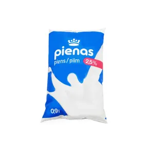 Pienas, maišelyje, 2,5%, 0,9 l (M)