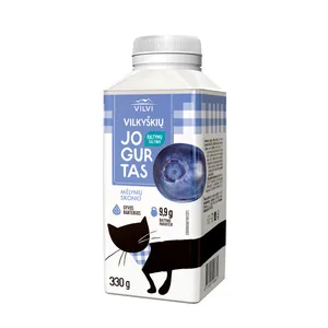 Jogurtas VILKYŠKIŲ, mėlynių skonio, 2% riebumo, 330 ml