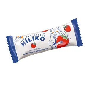Glaistytas varškės sūrelio desertas MILIKO, braškių skonio, 23%, 35 g
