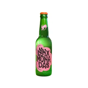 Gazuotas gaivusis gėrimas, LYNXMONADAS Original, su kanapių žiedais, 330ml