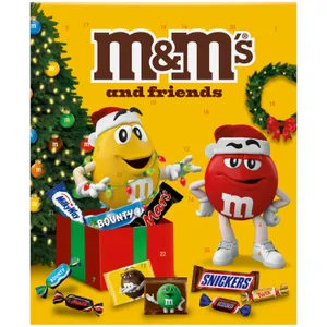 Advento kalendorius M&M's & Friends, 361 g