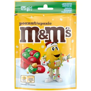 Dražė M&MS Xmas, 125g