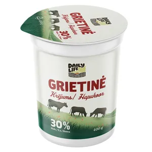 Grietinė DAILY LIFE, 30% rieb., 400g