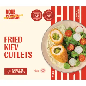 Šaldytas KIJEVO kotletas DONE COOKIN, keptas 290g, 2vnt