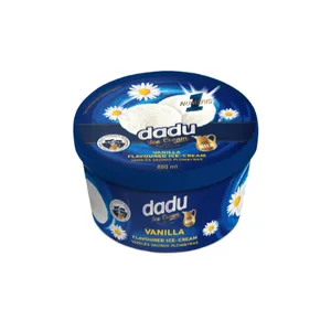 Vaniliniai ledai DADU, 800 ml / 400 g