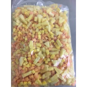 Vaisių mišinys, šaldytas, egzotinių, 1 kg