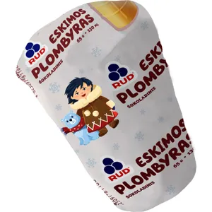 Valgomieji ledai RUD, ESKIMO, šokolado skonio, 65 g