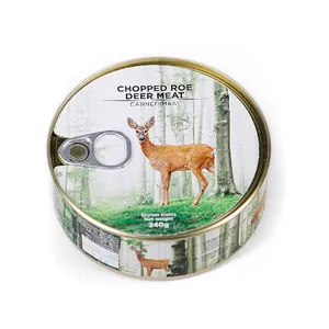 Stirnienos konservai, kapota mėsa, 240 g