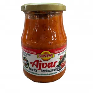 Paprikų padažas SUNTAT, Ajvar, aštrus, 340 g