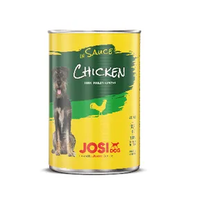 Konservai šunims, JosiDog, vištiena padaže, 415g