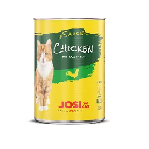 Konservai katėms, JosiCat, vištiena padaže, 415g