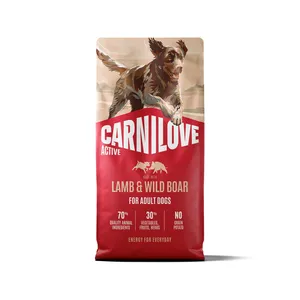 Šunų ėdalas CARNILOVE Active su ėriena ir šerniena, 12kg