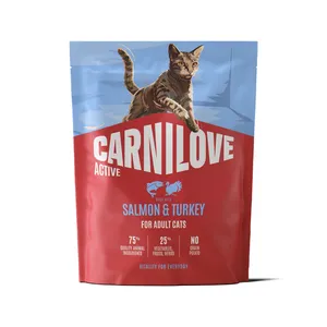 Kačių ėdalas CARNILOVE Active su lašiša ir kalakutiena, 0,4kg