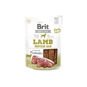 Skanėstas šunims, Brit Jerky Lamb Protein Bar, 80g