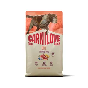 Sausas šūnų ėdalas CARNILOVE True Fresh su jautiena, 4kg