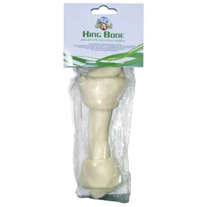 Croci King Bone Kaulas baltas su mazgu 15cm 60g