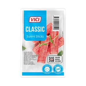 Šaldytos surimio lazdelės, 28%, VIČI, Classic, 250 g