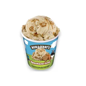 Ledai BEN&JERRY su karameles ir cinamono sausainiu gabaliukais, 465 ml