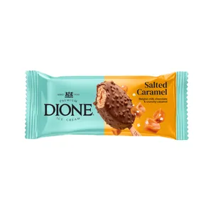 Ledai DIONE su sūdyta karamele ir belgišku šokoladu, 90 ml
