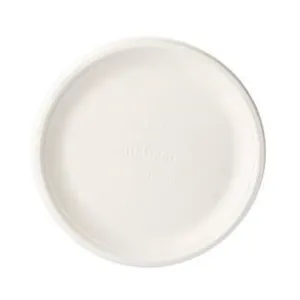 Vienkartinė lėkštė, medienos plaušas, D 22 cm, 50 vnt
