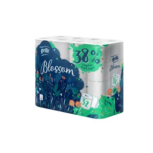 Tualetinis popierius GRITE Blossom, 3 sluoksnių, 32vnt