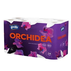 Tualetinis popierius GRITE Orchidea 3 sluoksnių, 24vnt