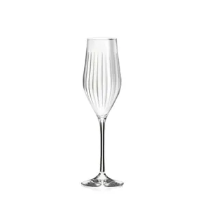 Taurė TIMELESS, šampanui, krištolas, 230 ml, H 25 cm, D 7,4 cm,  6 vnt.