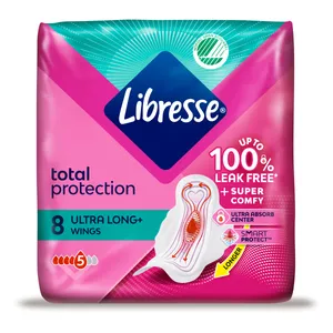 Hig.paketai LIBRESSE INVISIBLE SUPER, 8 vnt.