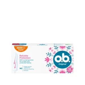 Tamponai OB ORGANIC SUPER, 16 vnt.