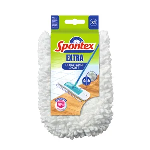 Šluostė grindims Spontex Microwiper, pakeitimas, siūlinė, mikropluoštas, 46 x 14 cm, vnt
