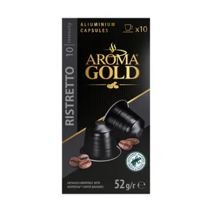 Kavos kapsulės AROMA GOLD RISTRETTO,52 g