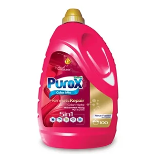 Skalbimo gelis PUROX Mix Color, 100 skalbimų, 4 l