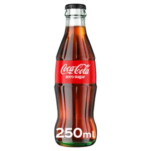 Gazuotas gaivusis gėrimas COCA COLA Zero, 0,25 l,  D